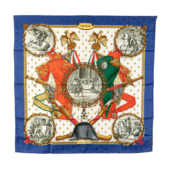 Pre-Loved Hermes Napoleon Silk Scarf - Picture 1 of 5